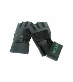 WSF Wrist Wrap Strap Gloves backside shown in white background