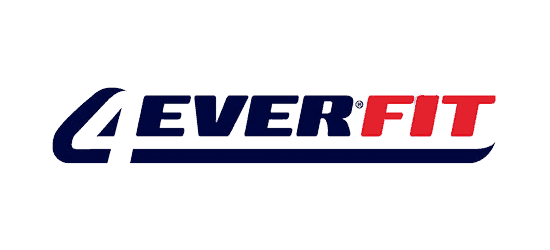 4 ever fit supplements logo in blue with fit in red