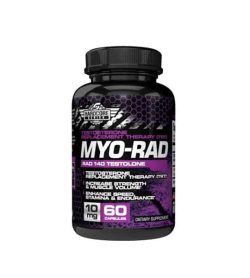 Black bottle of savage line labs myorad sarms rad 140 testolone 10mg 50 tesosterone replacemnt therapy for TRT