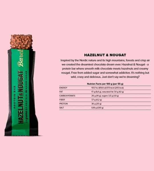 Barebell Protein Bar (1 bar) Buy online with FREE shipping in Canada