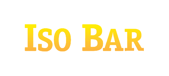 Iso Bar logo yellow orange