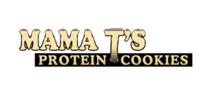 Logotipo de las galletas proteicas de MAMA T