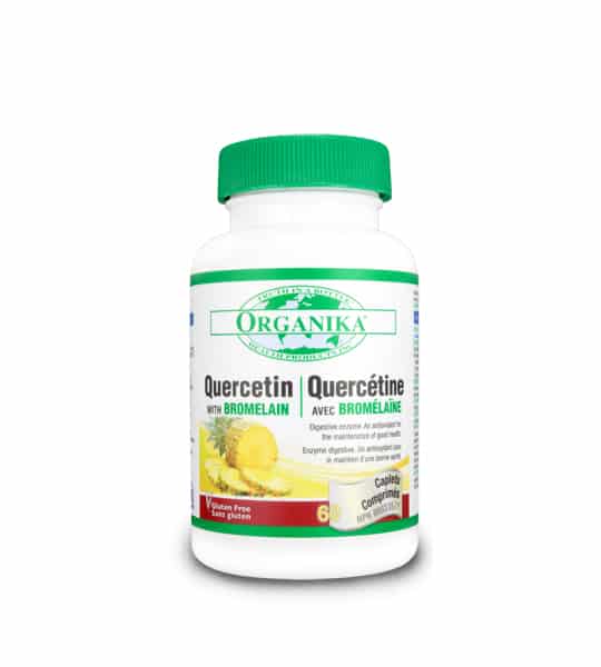 Organika Quercetin 400mg (60 Capsules) Canada Supplements Direct