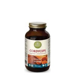 Purica Cordyceps 60 capsules in a bottle