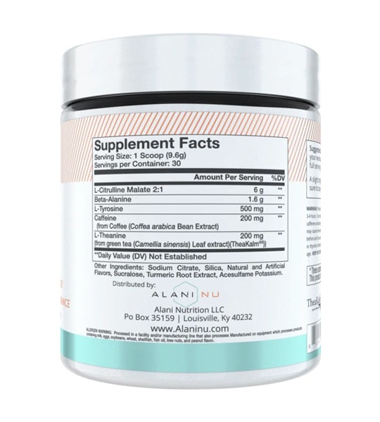 Alani Nu PreWorkout (30 Serv)