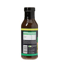 One brown bottle of Walden Farms Italian Dressing with Sun dried Tomato 355ml facts side