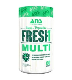 One white and green container of ANS Fresh1 Multivitamin 60 Capsules