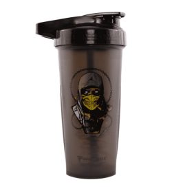 One black bottle of Performa ACTIV SHAKER CUP 28oz Scorpion