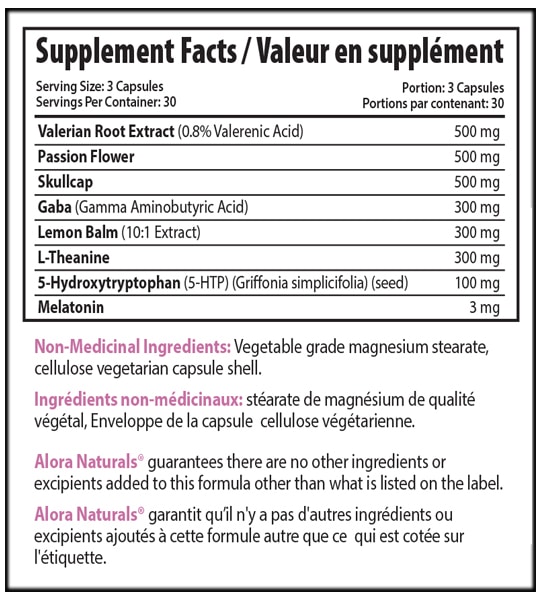 Alora – Sleep Tight (90 Veggie Caps) | Supplements Direct