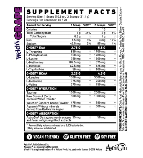 Ghost Amino (40 Servings)