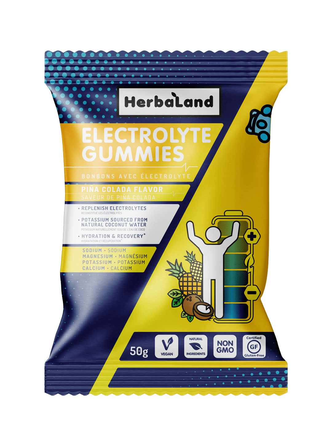 Herbaland Electrolyte Gummies Adult