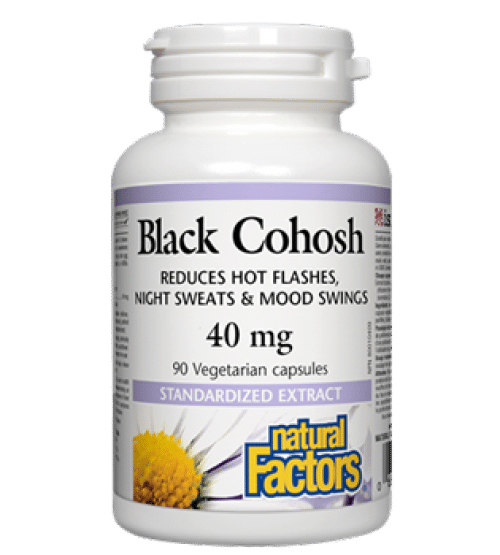 Natural Factors Black Cohosh 40mg Supplements Direct